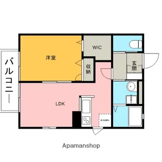 グランシャリオ【3階】の間取り