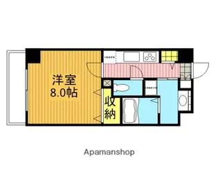 ルミエール岸町【501号室】の間取り