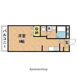 サンフラワー北原【1階】の間取り