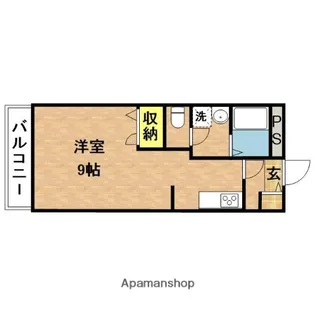 サンフラワー北原【1階】の間取り