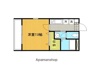 FLATS浦和【10A号室】の間取り