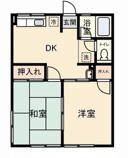 シティハイムアメニティ【2階】の間取り