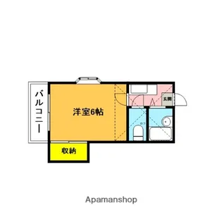 サザンハイツ【2階】の間取り