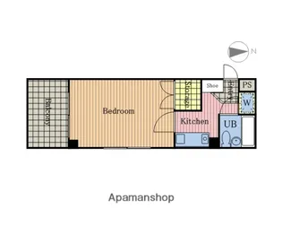 東浦和シティハイツ【104号室】の間取り