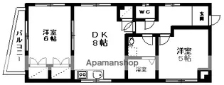 メゾンマリエット【4階】の間取り