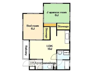 ハーモニーK【203号室】の間取り