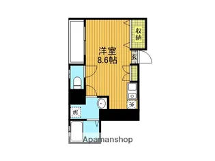 K−1テラス【102号室】の間取り