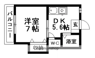 ビーンズバレー【105号室】の間取り