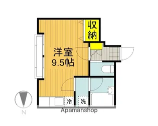 プリムローズ原山【2階】の間取り