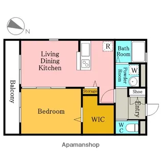 ドリームコートⅠ【1階】の間取り