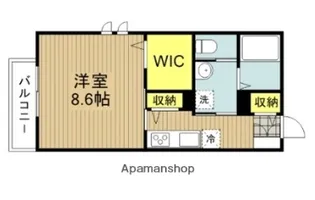 ハレマルラニ【101号室】の間取り