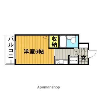 ジョイフル浦和仲町【3階】の間取り