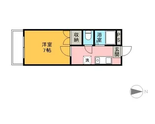 スワーラ文蔵【2階】の間取り