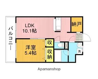 REFIND MOTOMACHI【2階】の間取り