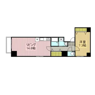ラコルタ南浦和STA.【2階】の間取り