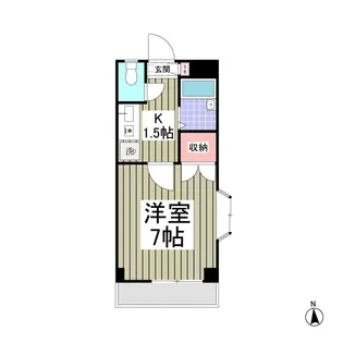 タリーハイム太田窪【2階】の間取り