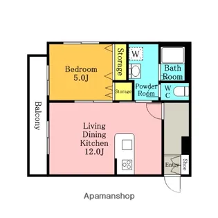 アネシス【3階】の間取り