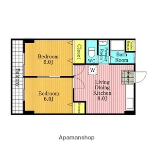 齋藤マンション【3階】の間取り