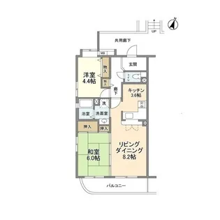 ラ・ソレイユさいたま【3階】の間取り