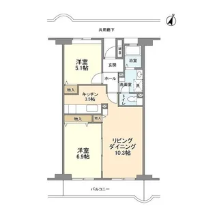PASA・DE・URAWABUZOU【1階】の間取り