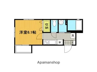 ハーランド【1階】の間取り