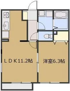 タイムメゾン【201号室号室】の間取り