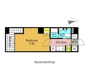 メゾン・ド・グランピエール浦和【8階】の間取り