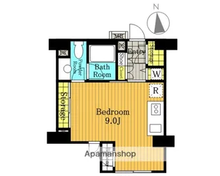 1Rの間取り画像