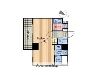 アヴェニューみなみ浦和【5階】の間取り