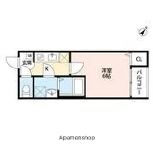 BOA SORTE【2階】の間取り