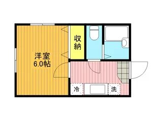 サンエイトハイム【1階】の間取り