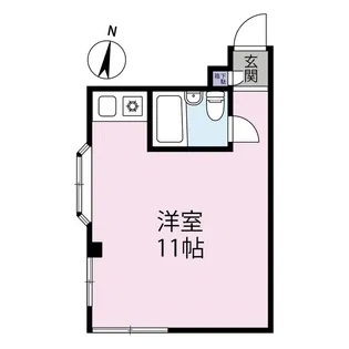 ドムス浦和【301号室号室】の間取り