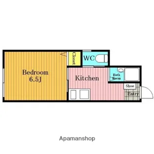 ヴァンヴェール【1階】の間取り