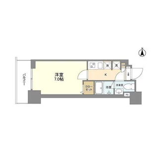 アルファコート蕨2【10階】の間取り