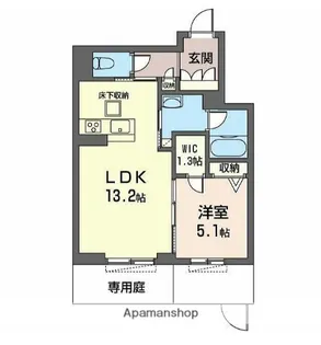 カーサレジオ・K【1階】の間取り