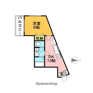 MNプレイス【3階】の間取り