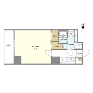 アルファコート蕨4【1階】の間取り