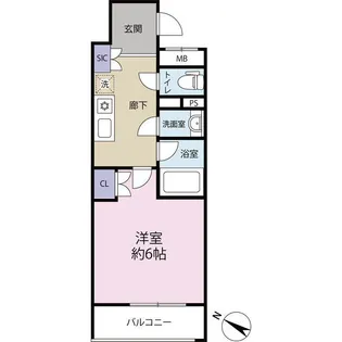 MORE PRECIOUS【202号室号室】の間取り