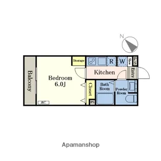 未来館南浦和【3階】の間取り