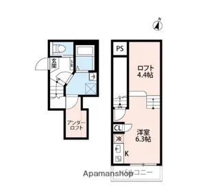 ROBOT HOME 東浦和【2階】の間取り