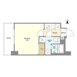 アルファコート蕨7【4階】の間取り