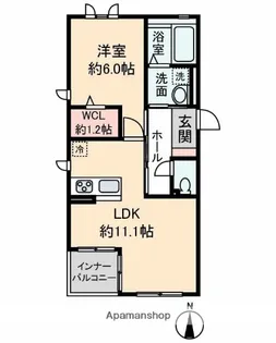 グランスクエア【2階】の間取り