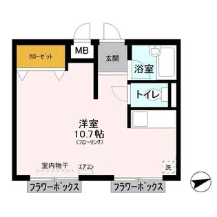 MM DAIMON【2階】の間取り