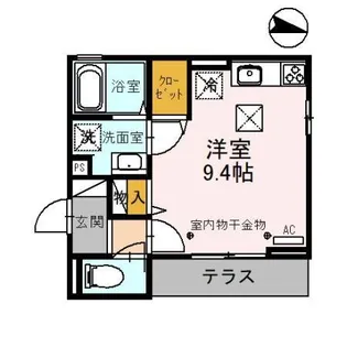 LIGHT SNOW GRASS【1階】の間取り