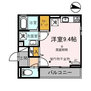 LIGHT SNOW GRASS【2階】の間取り