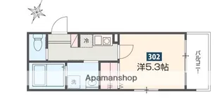 ハレアカラ東浦和【3階】の間取り