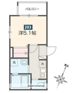 ハレアカラ東浦和【2階】の間取り