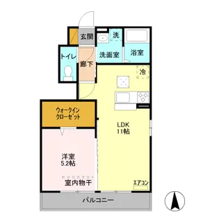 LUPINUS(ルピナス)【1階】の間取り