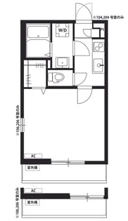 リブリ・VILLA MMC Ⅲ【2階】の間取り
