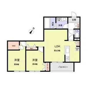 RICOTT URAWA【1階】の間取り